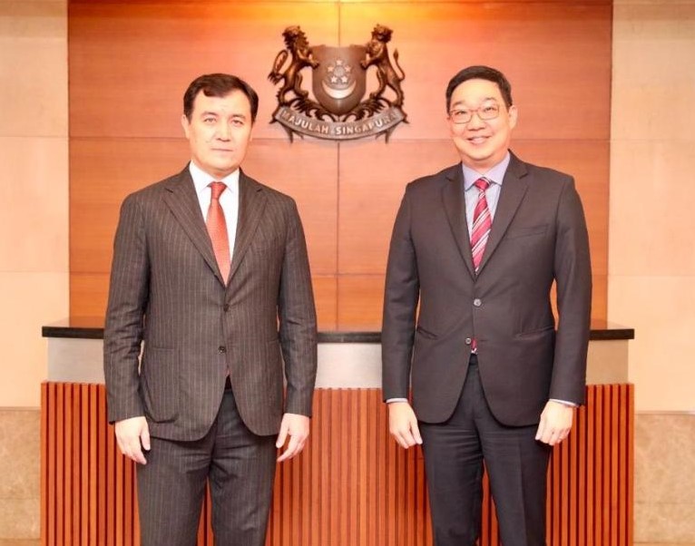 Kazakhstan and Singapore Discussed Key Issues on the Bilateral and International Agenda