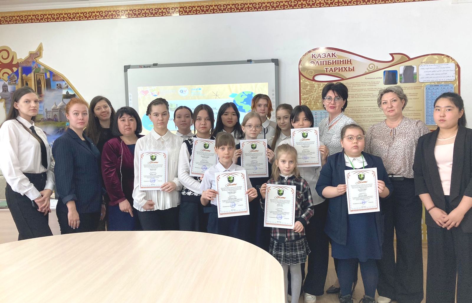 Неделя науки в павлодарской школе