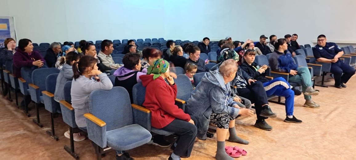 Ауыл әкімінің тұрғындармен "жеке қосалқы шаруашылықты ұйымдастыру" тақырыбындағы кеңесі өтті