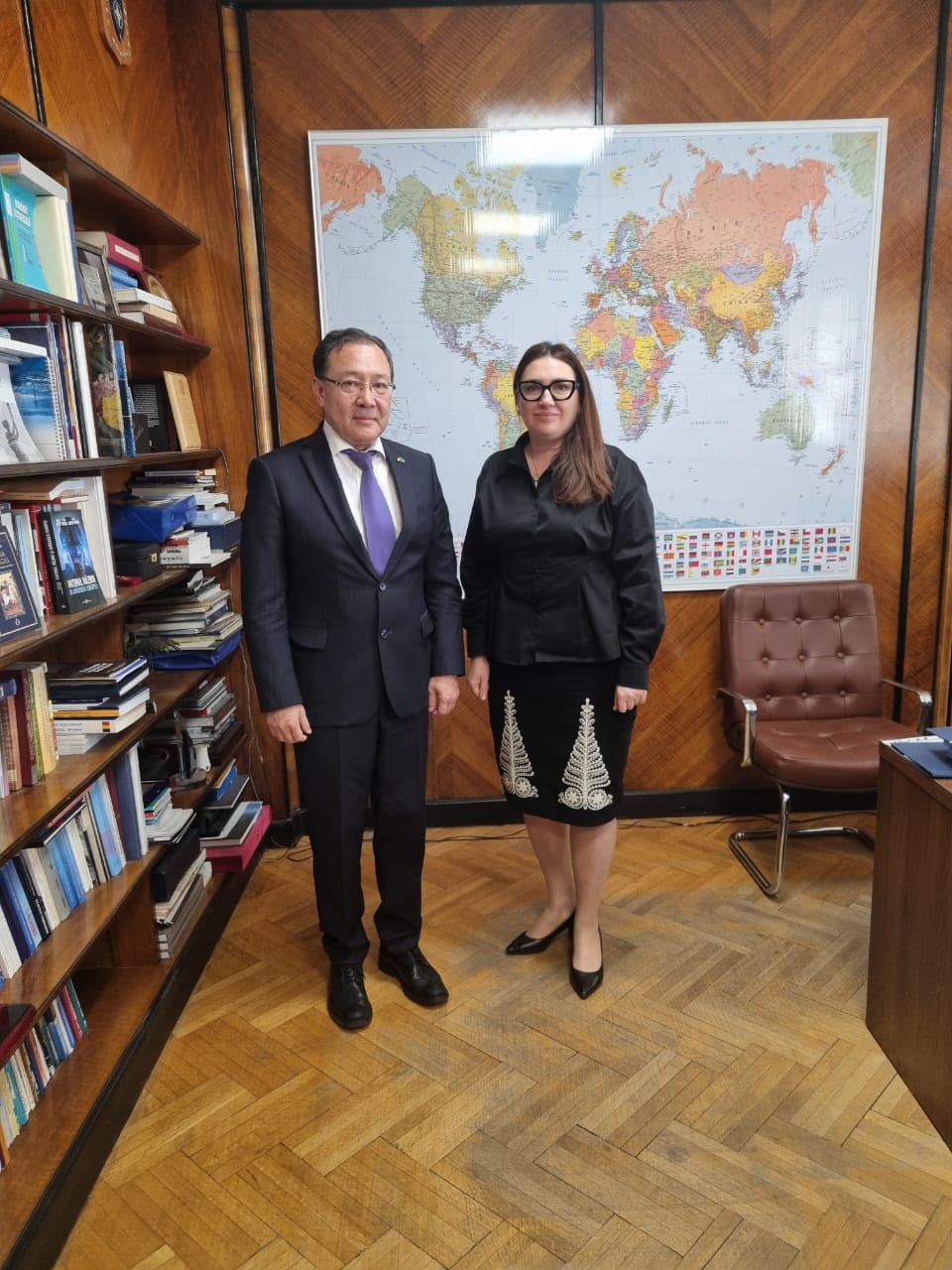 Cu privire la întrevederea cu secretarul de stat din cadrul Ministerului Afacerilor Externe al României