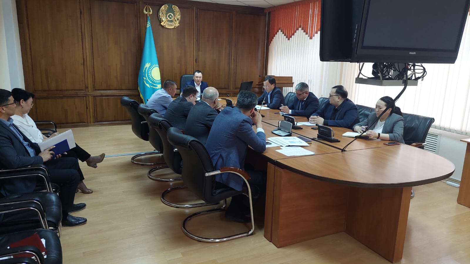 Состоялось заседание комиссии по расследованию посреднических схем по всей цепочке ценообразования на продовольственные товары по Актюбинской области
