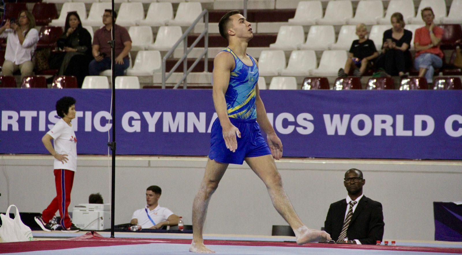 Милад Карими спорттық гимнастикадан Әлем кубогында алтын медаль иеленді