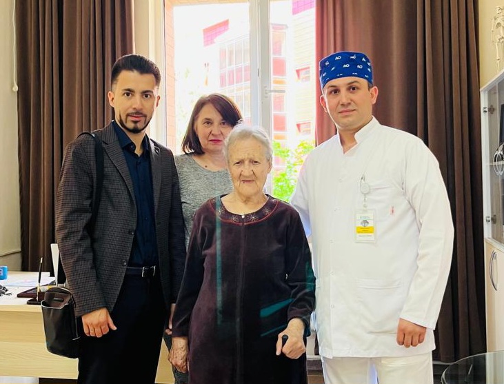 92-летнюю гражданку Украины поставили на ноги алматинские травматологи