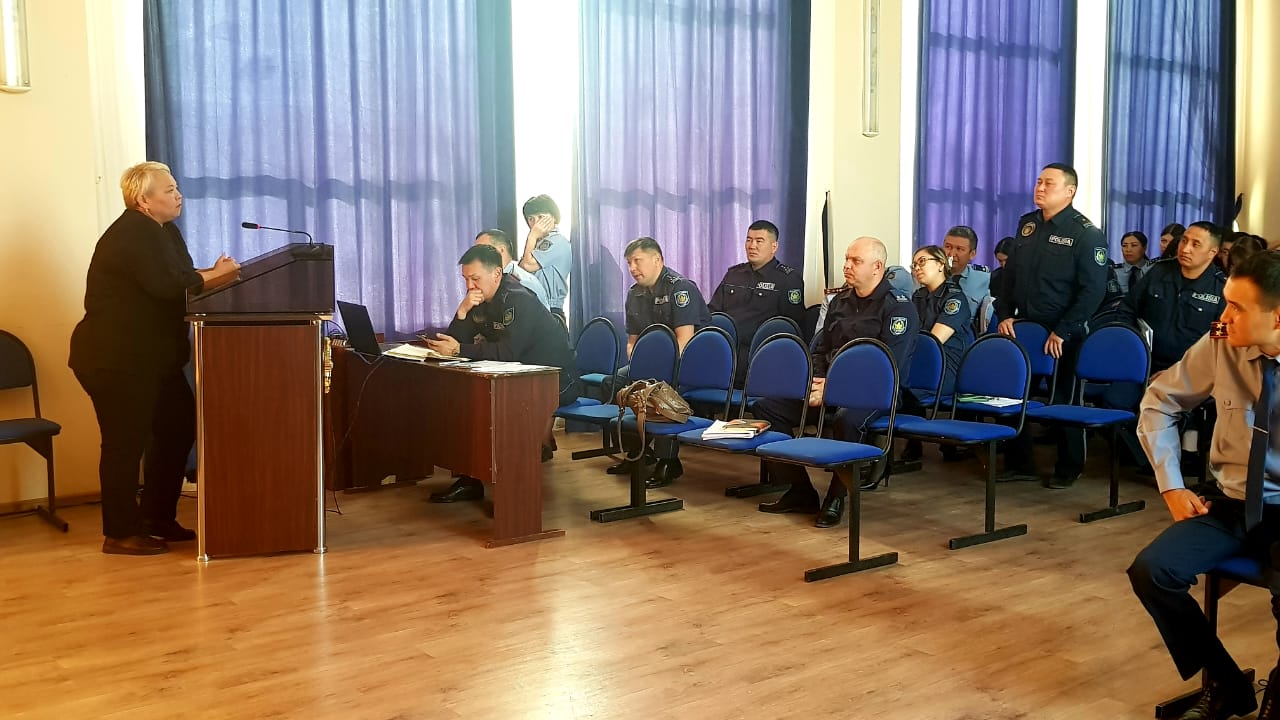 26 апреля 2024 года Рудненская городская избирательная комиссия провела обучающий семинар с работниками правоохранительных органов города Рудного