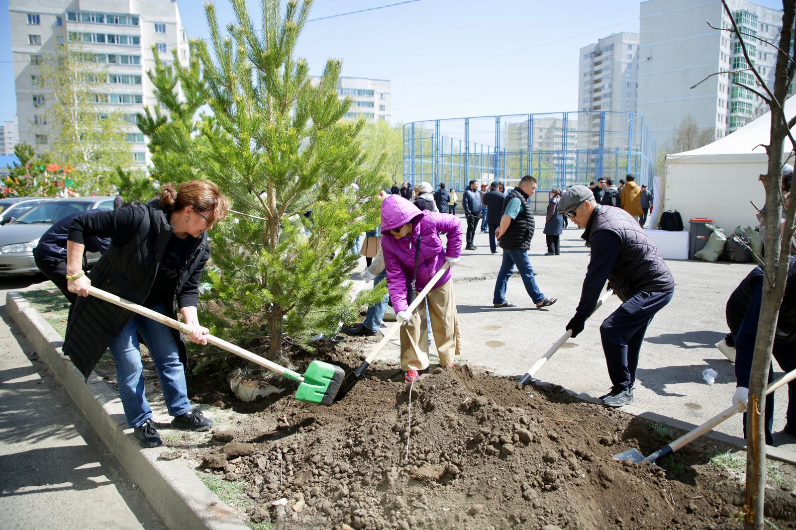 В столице презентовали проект благоустройства жилого комплекса «Жагалау»