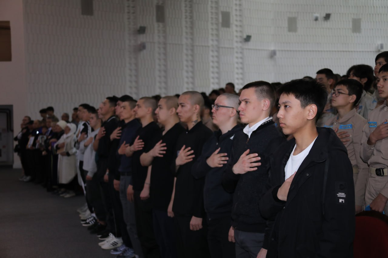 Seeing off for conscripts took place in Astana