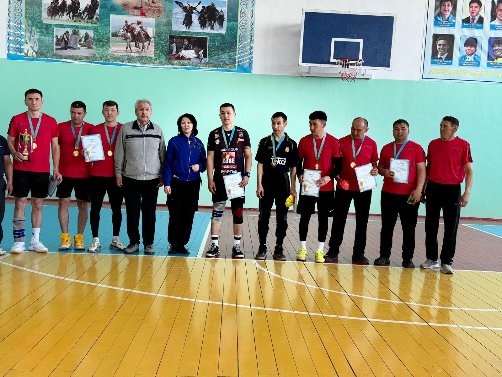 XV традиционные соревнования по волейболу на призы Казыбая Кари Омархана Кари Кажыулы на основе Единой воспитательной программы