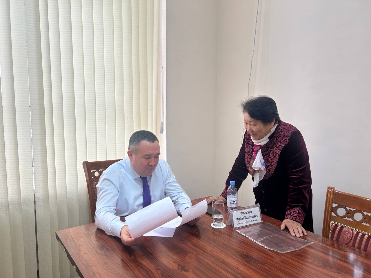 Қала әкімі сексен бірінші жеке қабылдауын өткізді
