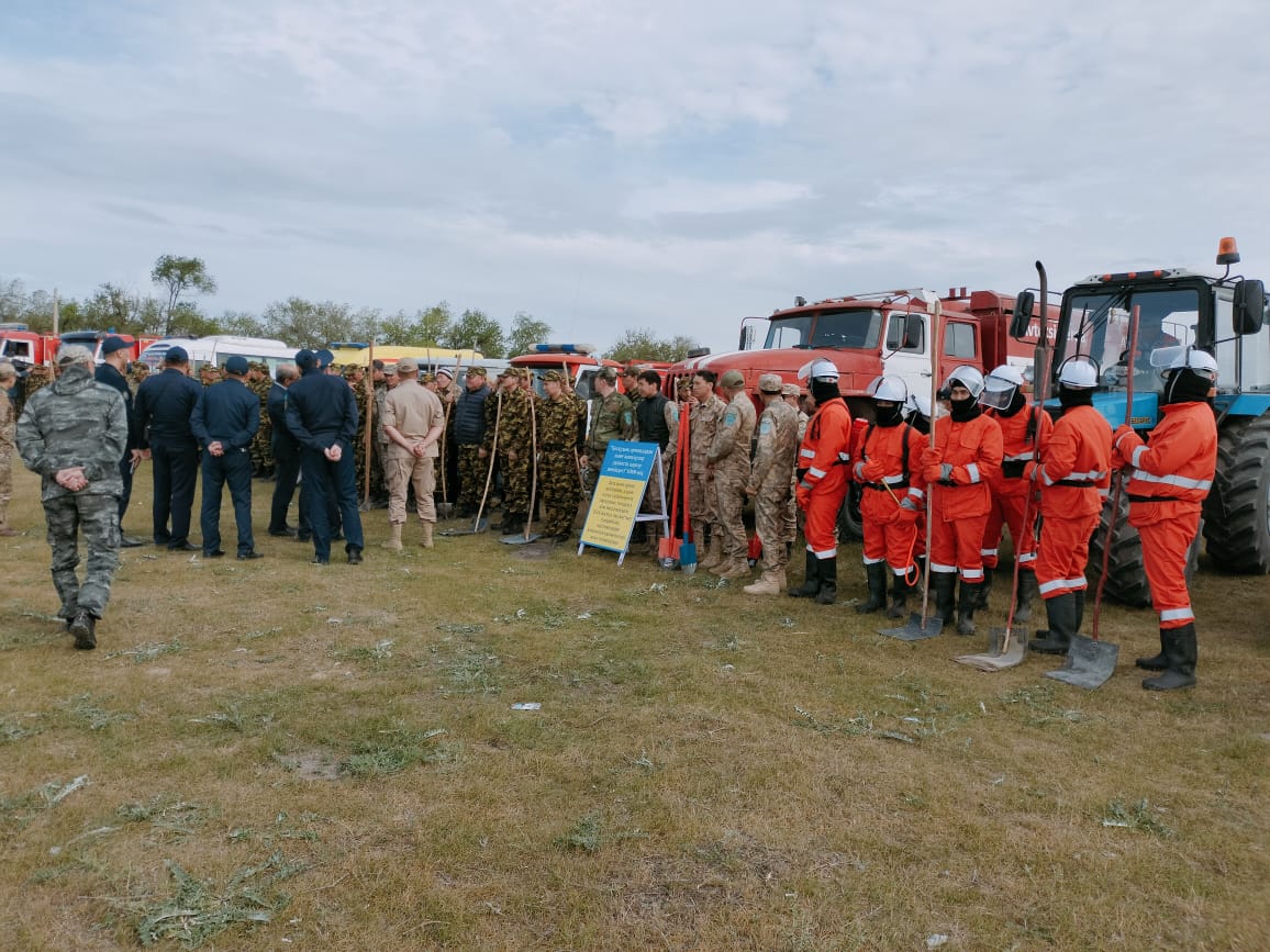 🔰2024 жылғы өрт сөндіру оқу – тәжірибелік жаттығу