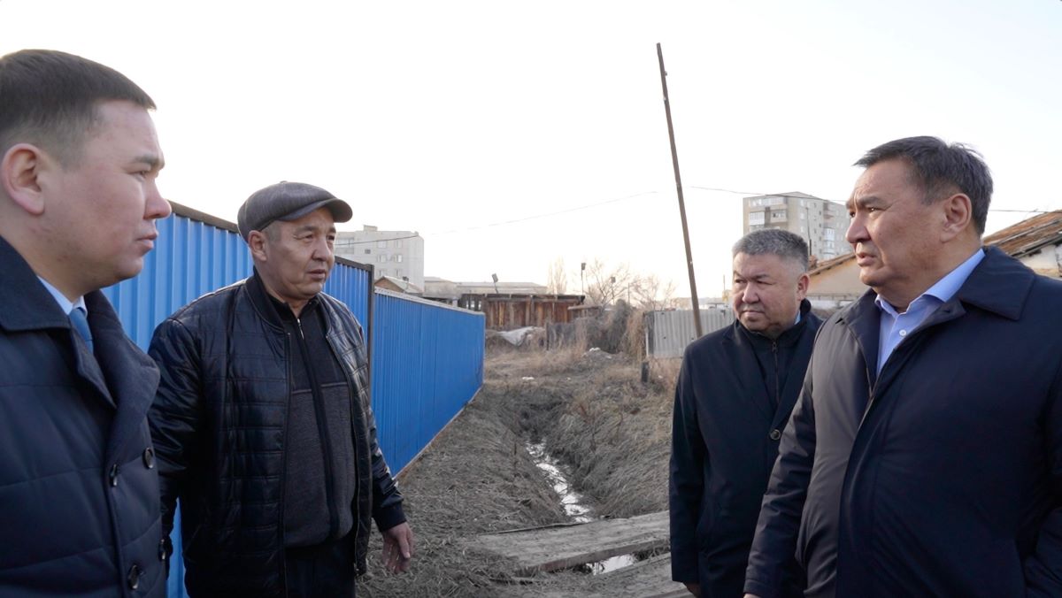 Аким Акмолинской области осмотрел дома пострадавших  в Кокшетау