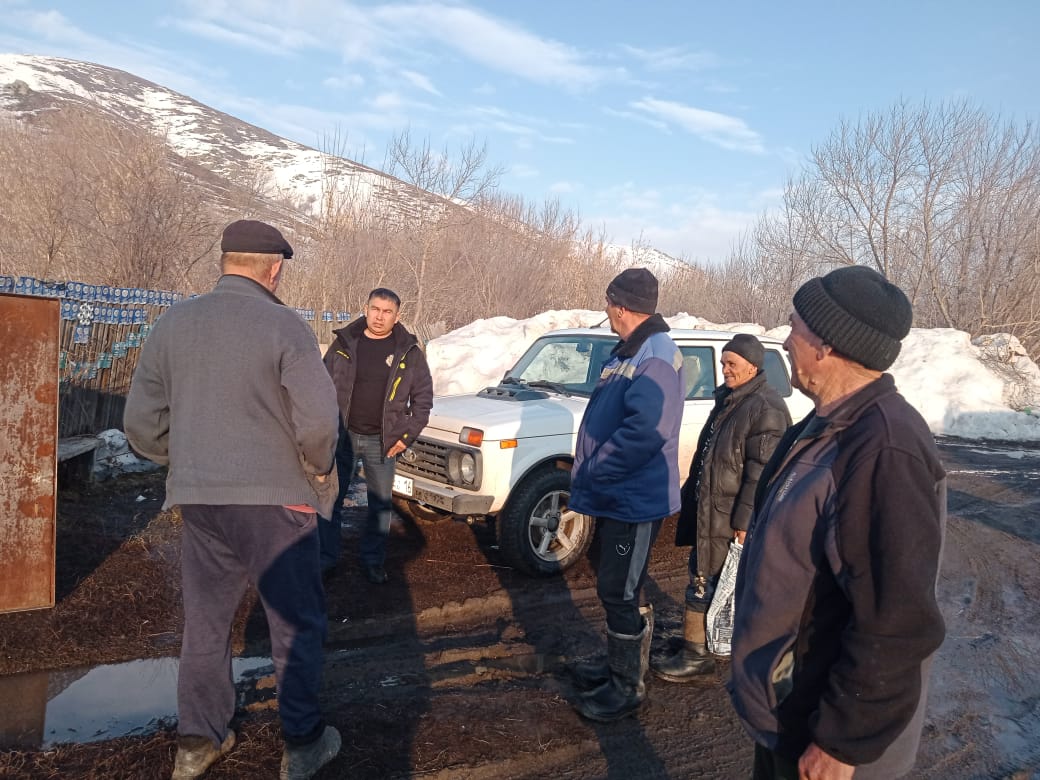 Встреча с жителями с.Крестовка