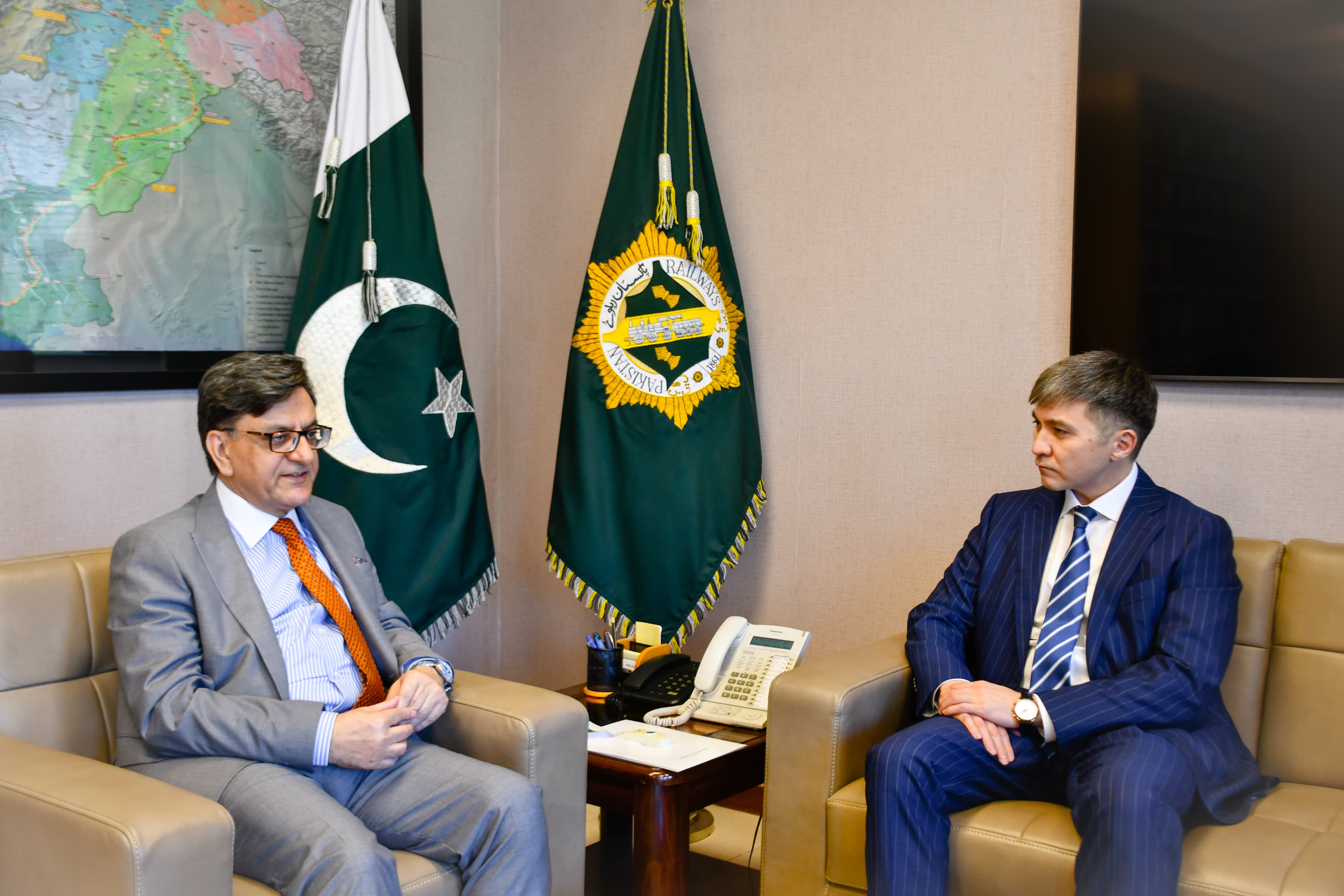 Pakistan Expresses Interest in Developing Railway Communication with Kazakhstan