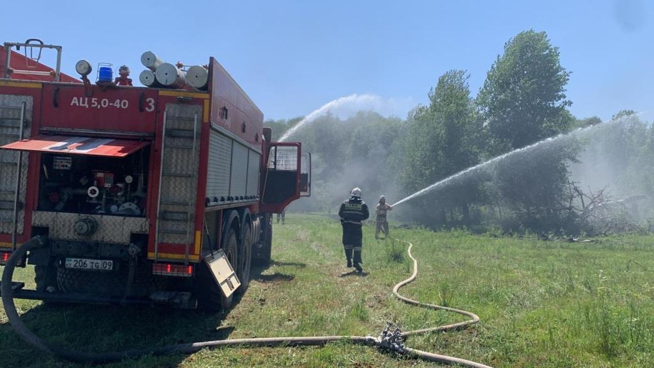 Елімізде өрт қауіпті кезең басталды