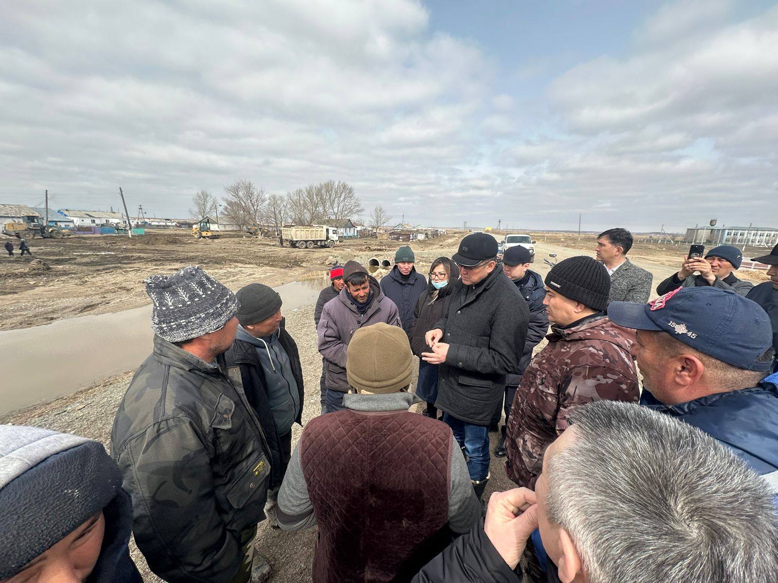 В Шетском районе пострадавшие от паводка получили единовременную материальную помощь   