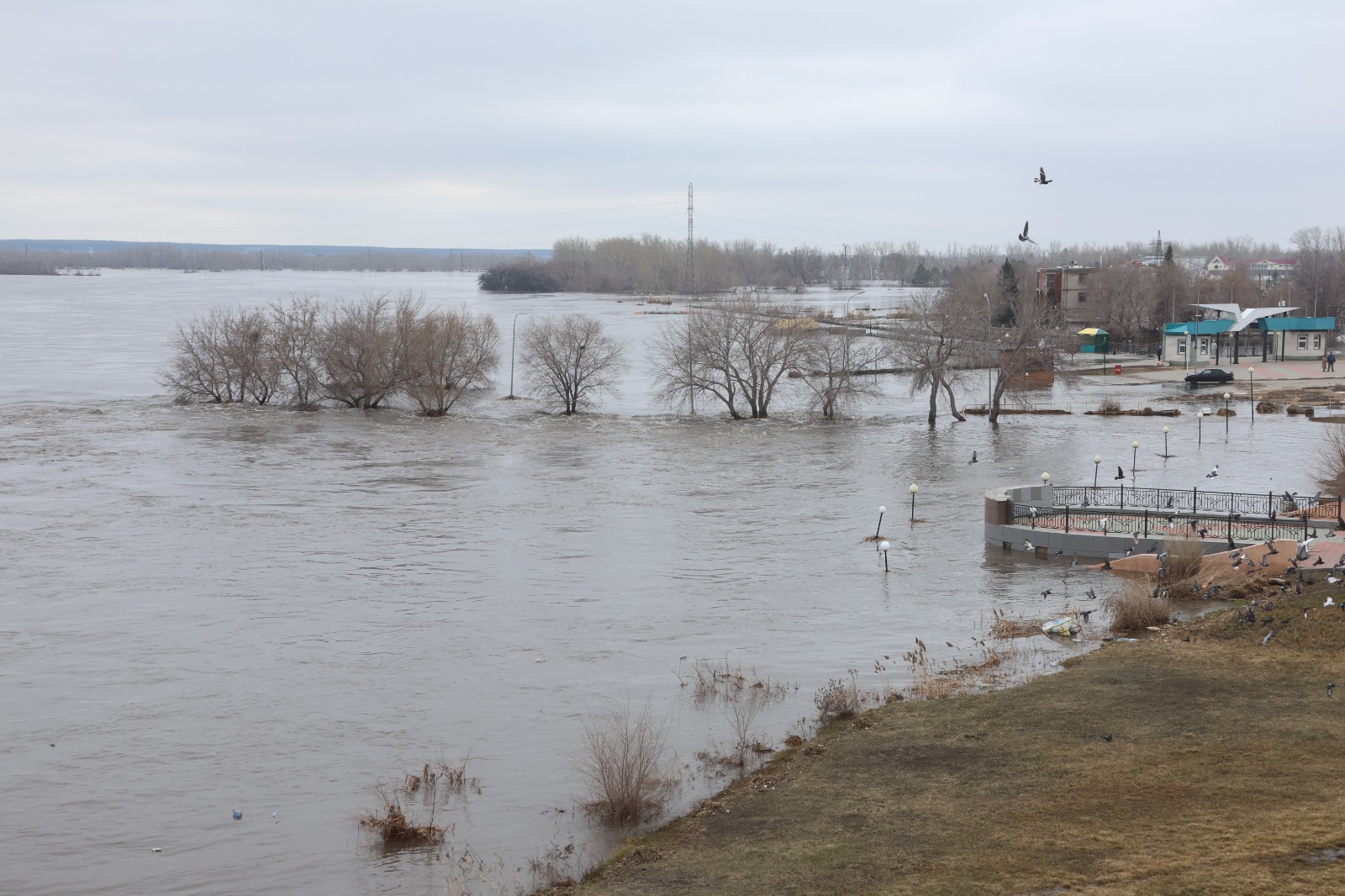 The peak of floods has been passed in Kostanay region