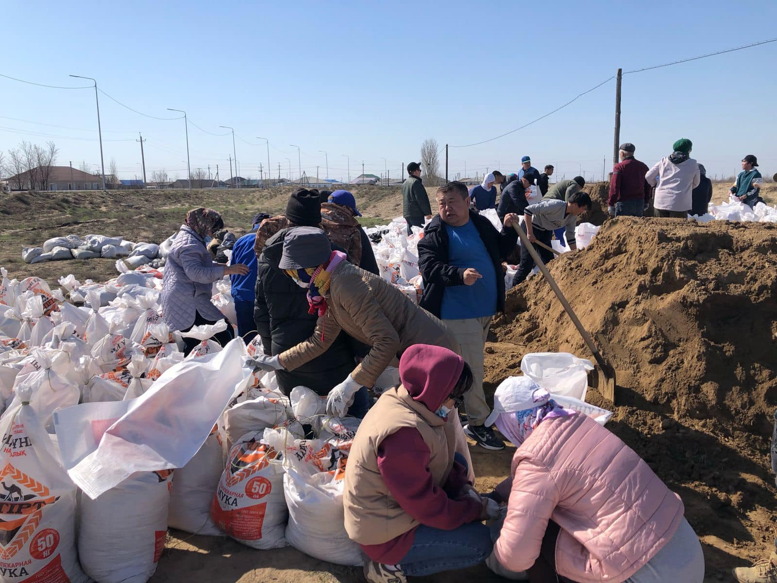 Half a million bags delivered to Atyrau region