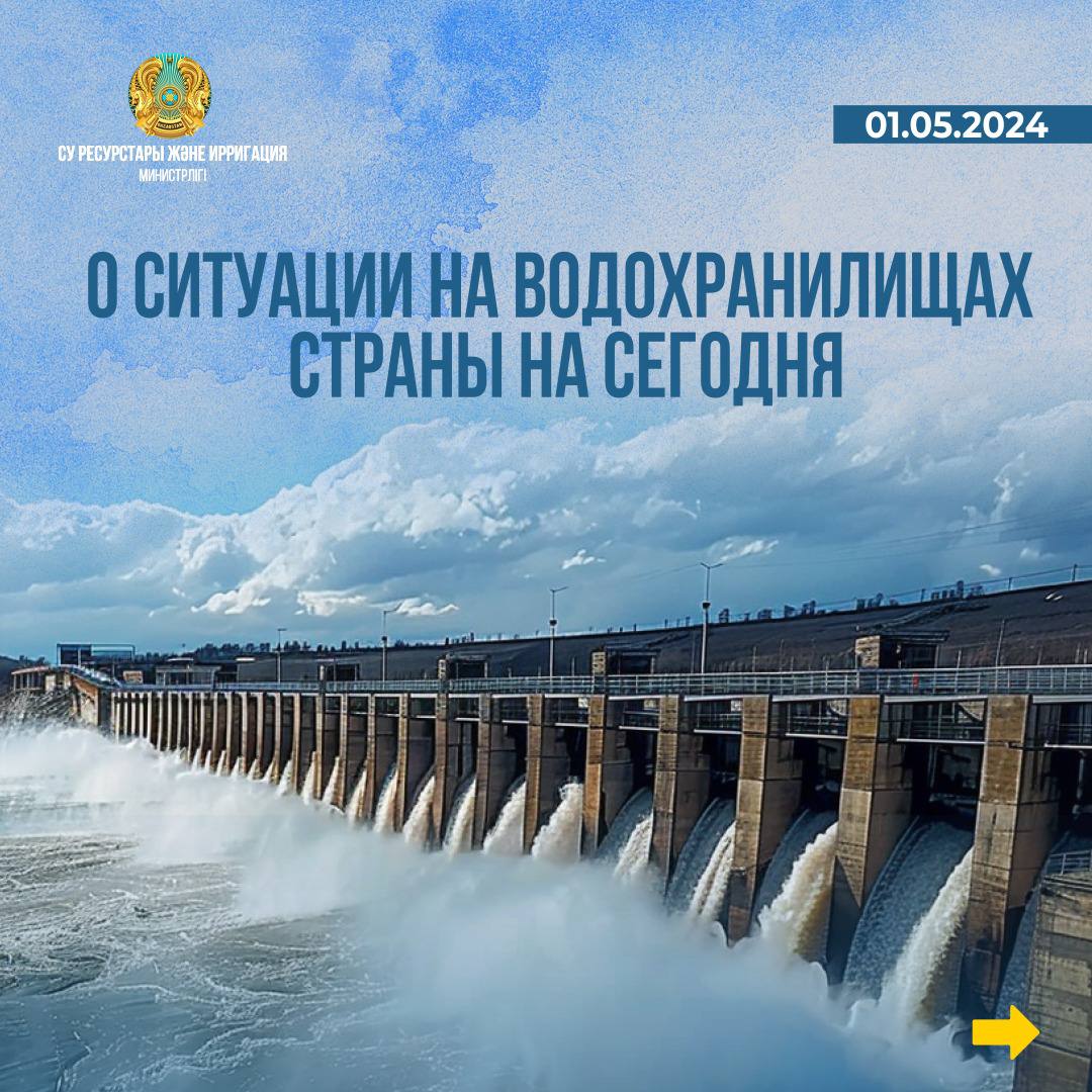 Обстановка на водохранилищах страны к этому часу