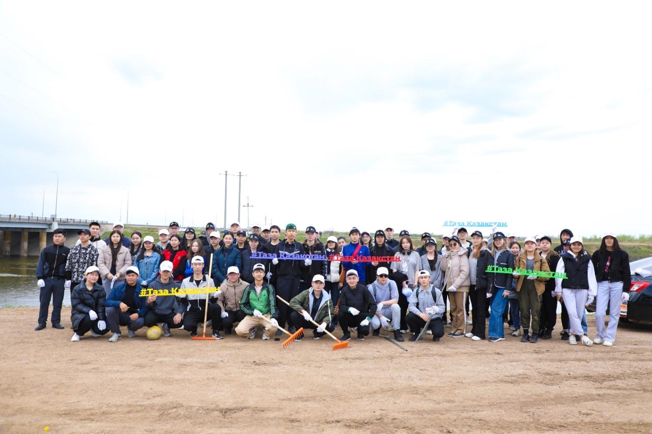 Елорданың басты су артериясы бойында ауқымды тазалау жұмыстары жүргізілді