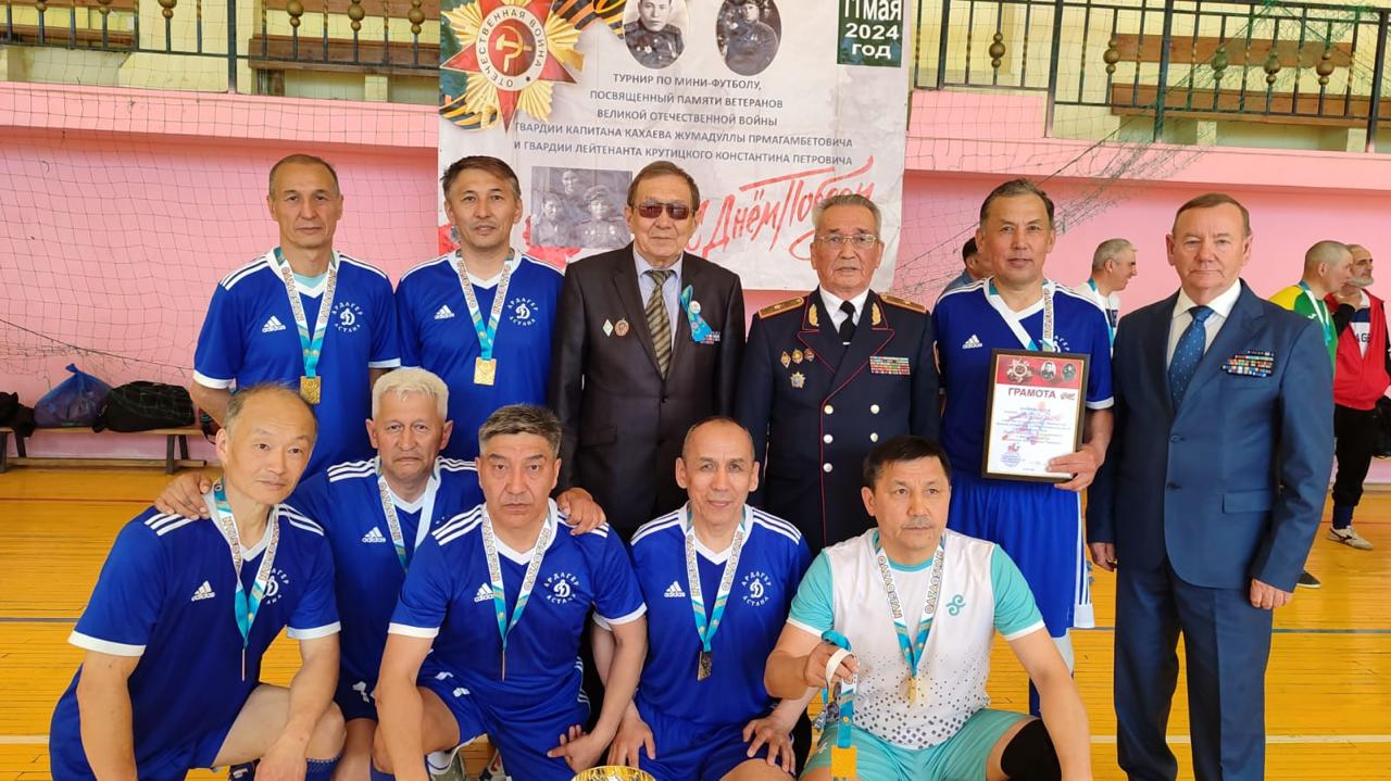Турнир по мини-футболу среди ветеранов ОВД провели полицейские Астаны