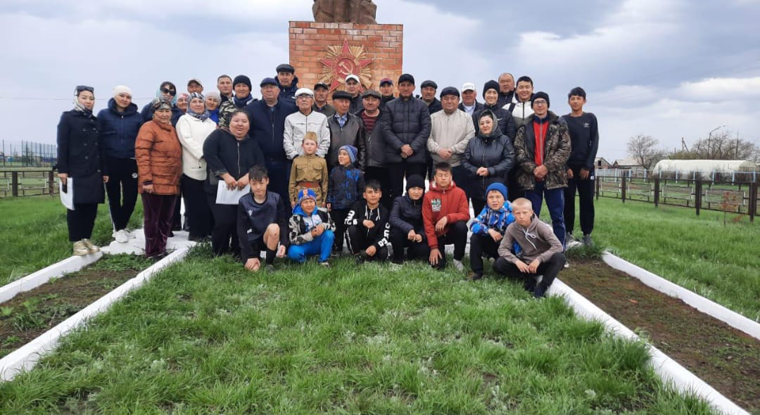 9 мая-День Великой Победы состоялась церемония возложения венков