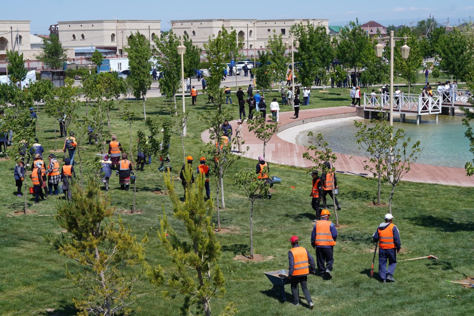 В ТУРКЕСТАНСКОЙ ОБЛАСТИ В РАМКАХ ЭКОАКЦИИ "ТАЗА ҚАЗАҚСТАН" В ЭТОМ ГОДУ ПРОЙДЕТ ОКОЛО 2400 МЕРОПРИЯТИЙ