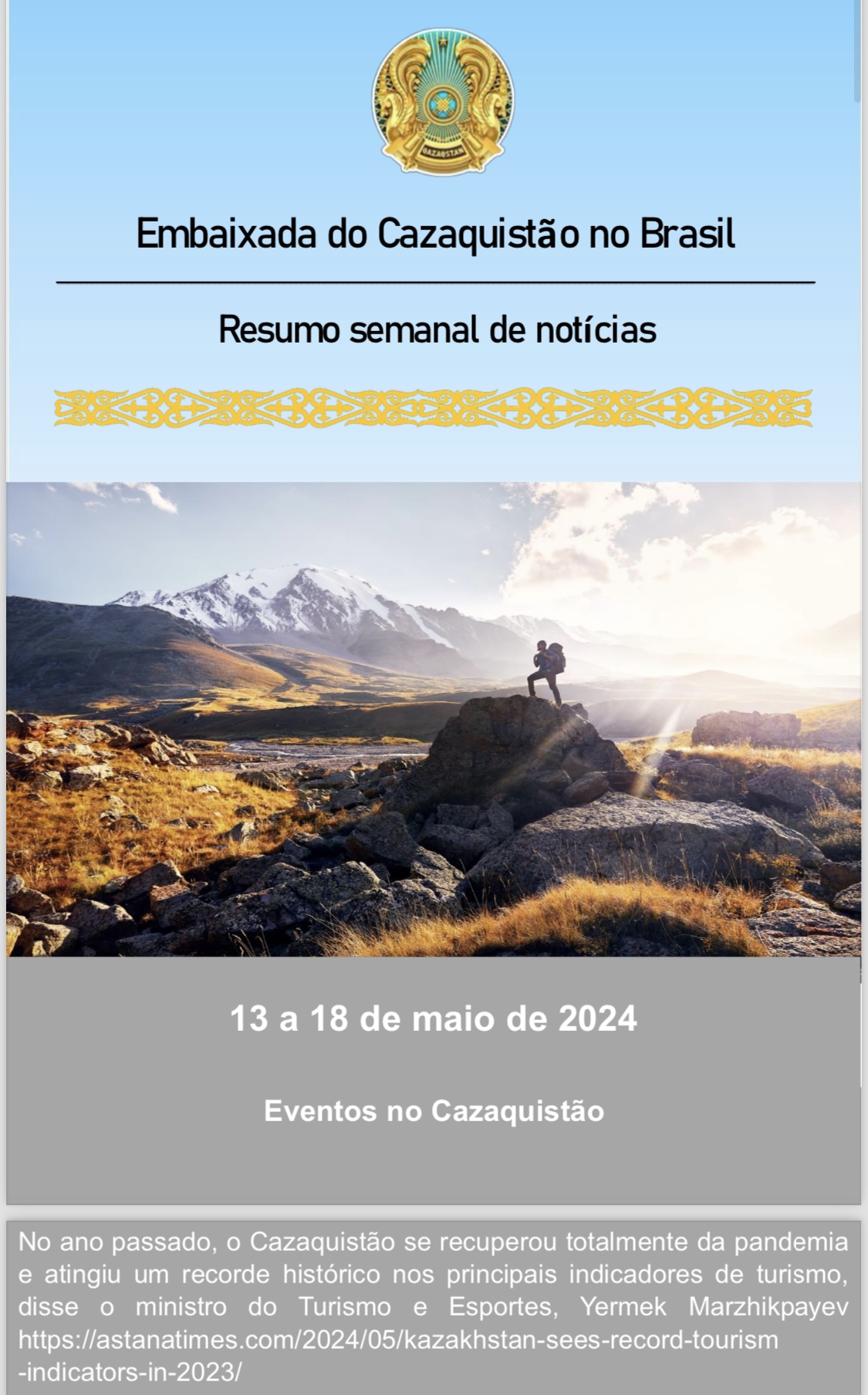 Eventos no Cazaquistão