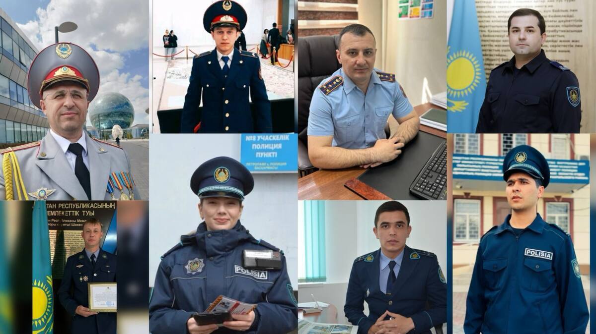 Қазақстан полициясында 40-қа жуық ұлт өкілдері қызмет етеді
