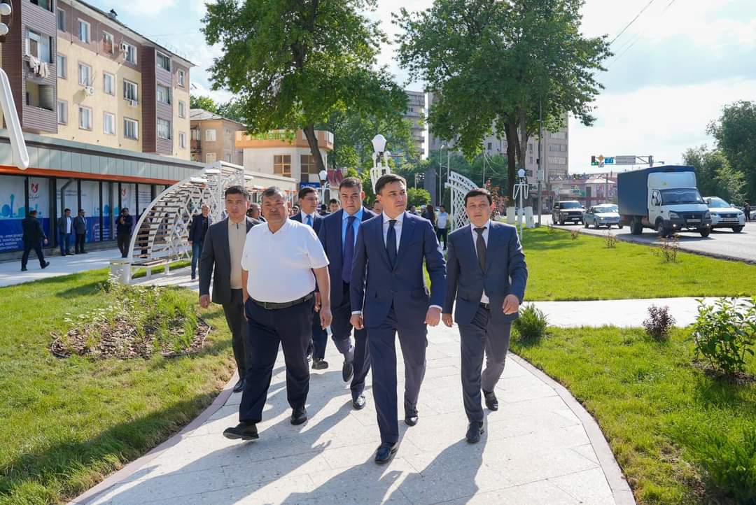 НОВЫЙ СКВЕР ОТКРЫЛИ В ШЫМКЕНТЕ