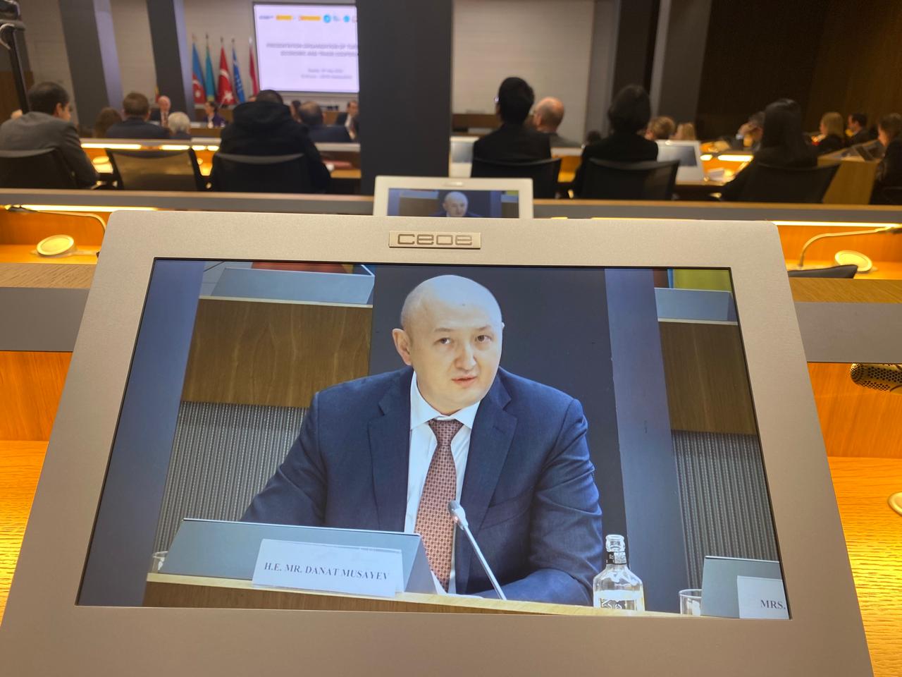 Экономические возможности Организации тюркских государств представлены в Мадриде