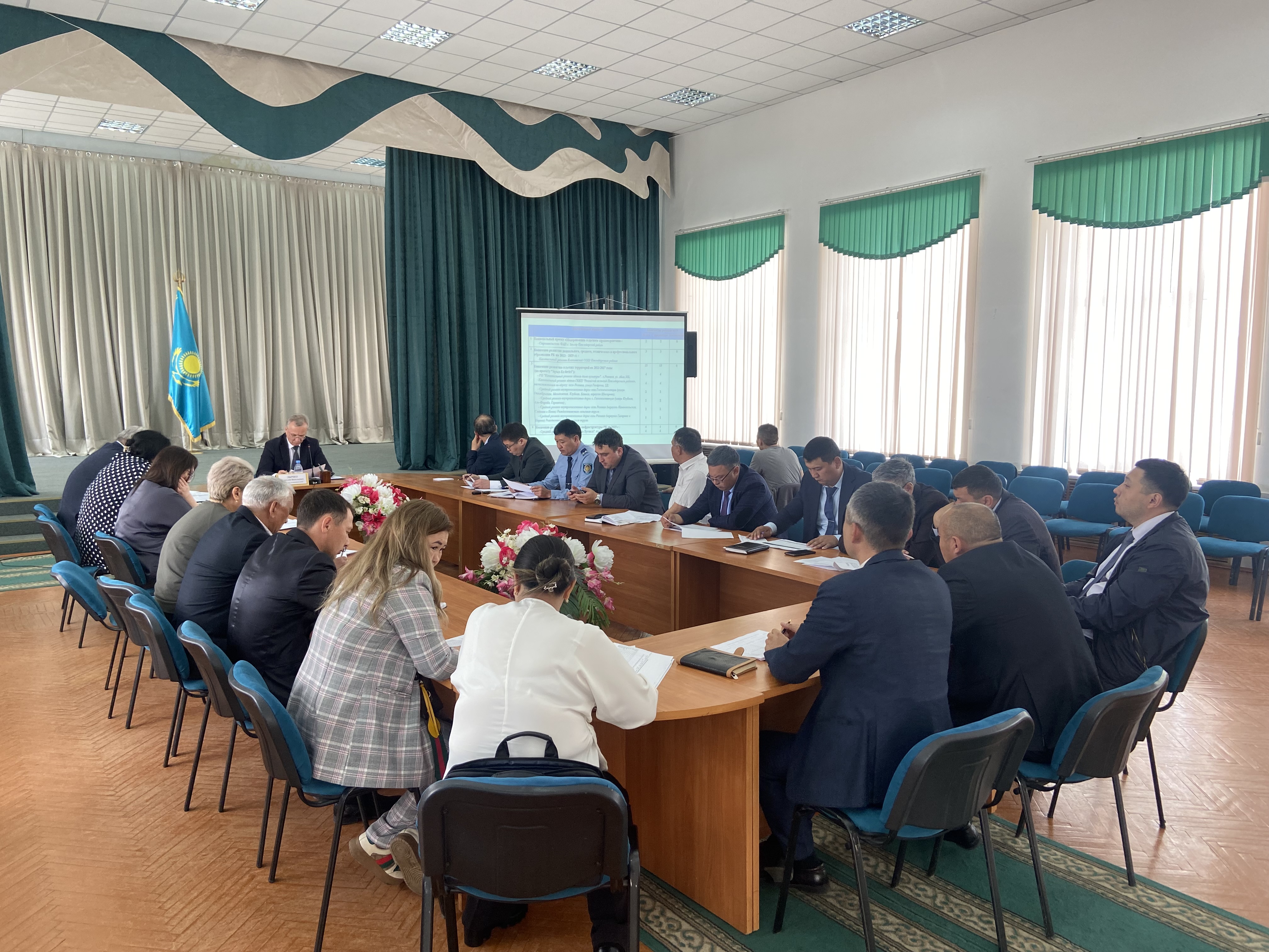 Заседание акимата Павлодарского района