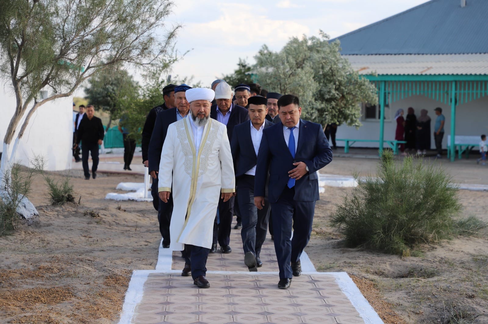 Верховный муфтий прибыл в Кармакшинский район