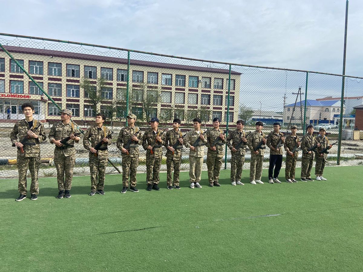 Оқу-далалық жиындарда – 10-сынып оқушылары