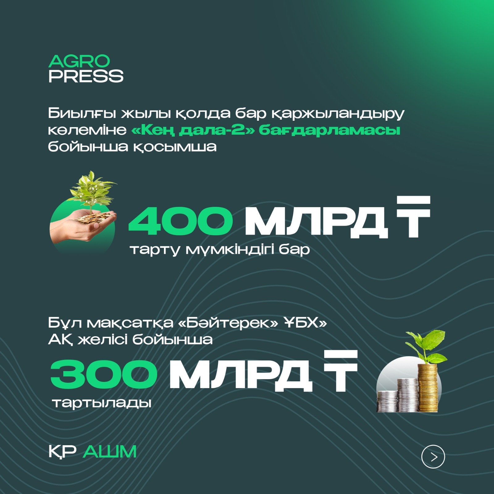 Шаруаларға 5 пайызбен несие беріледі