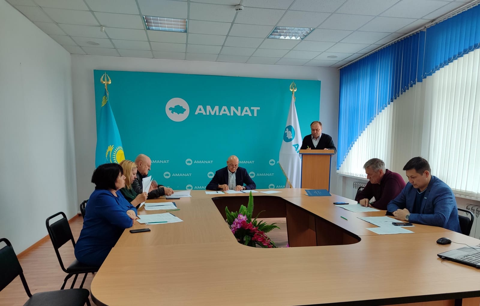 Заседание Общественного совета  Тайыншинского района Северо-Казахстанской области