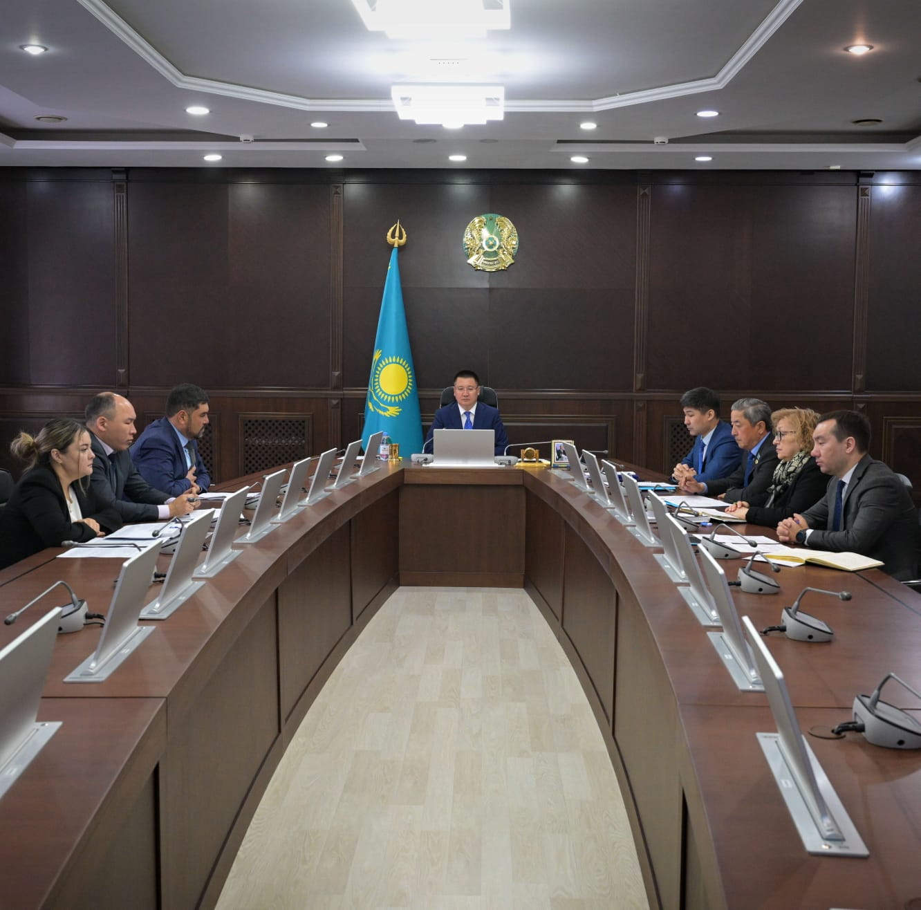 Сегодня на заседании Правительства РК аким области Асаин Байханов проинформировал об итогах развития обрабатывающей промышленности региона с начала года