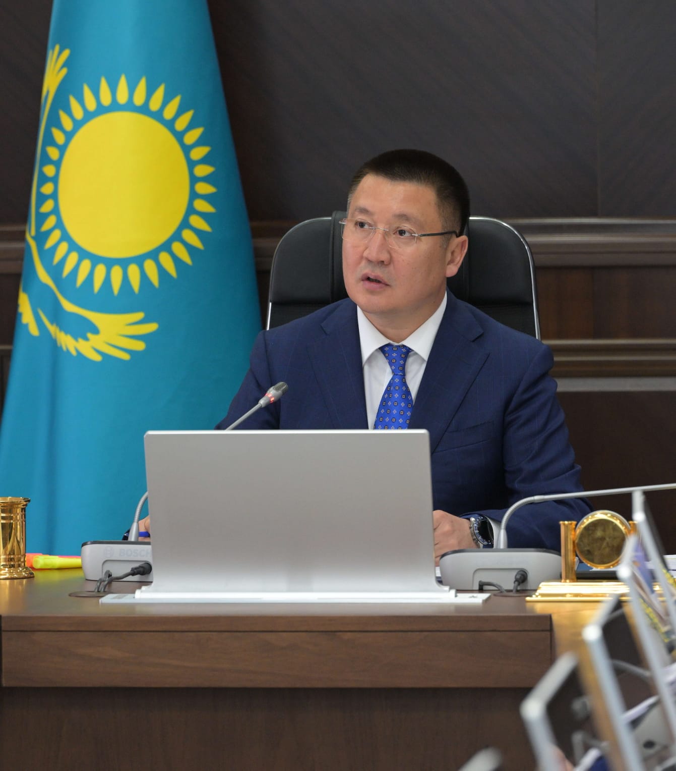 Сегодня аким области Асаин Байханов провел совещание по формированию бюджета 2025-2027 годы
