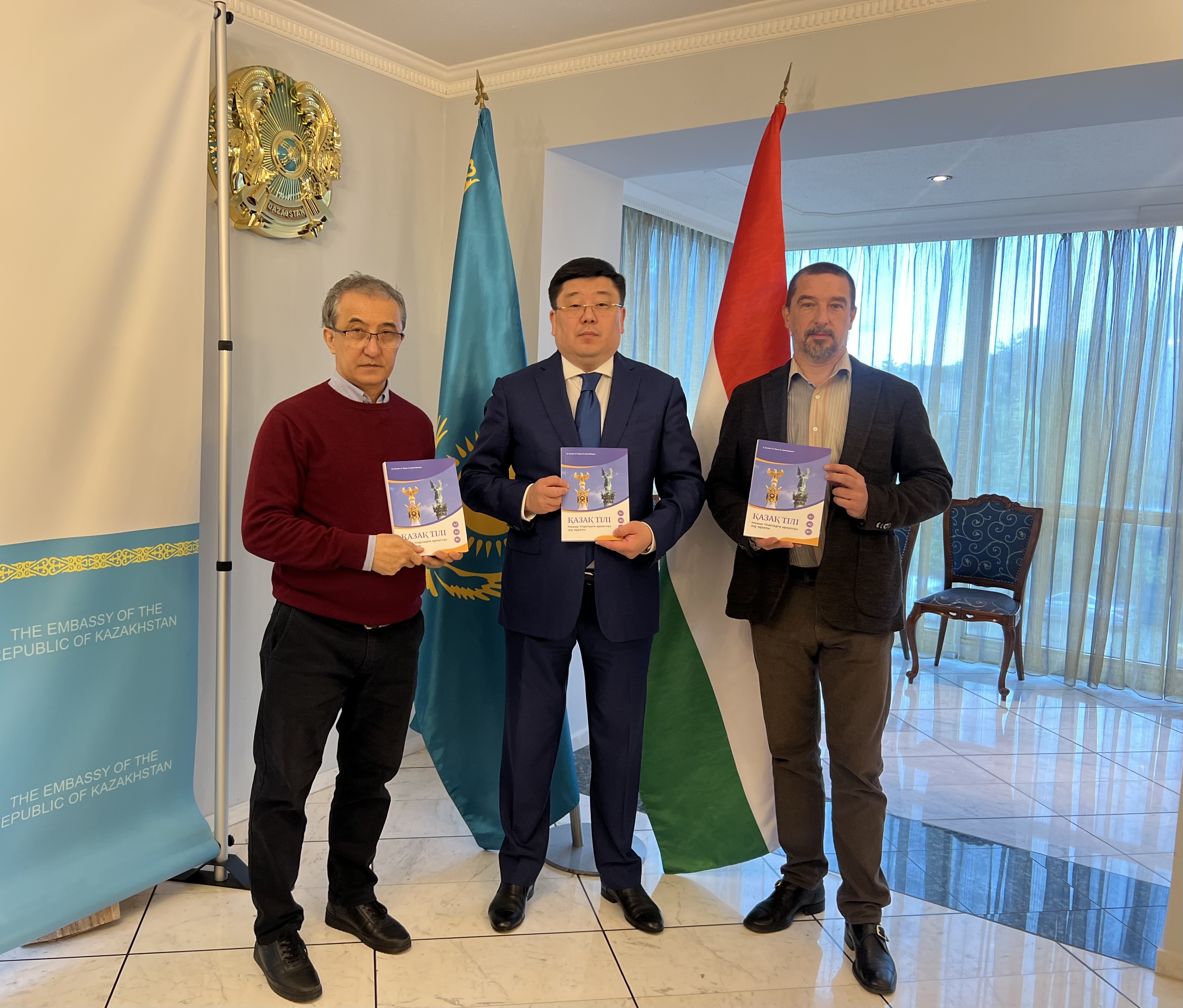 New Teaching Tool for the Kazakh Language was Presented in Budapest