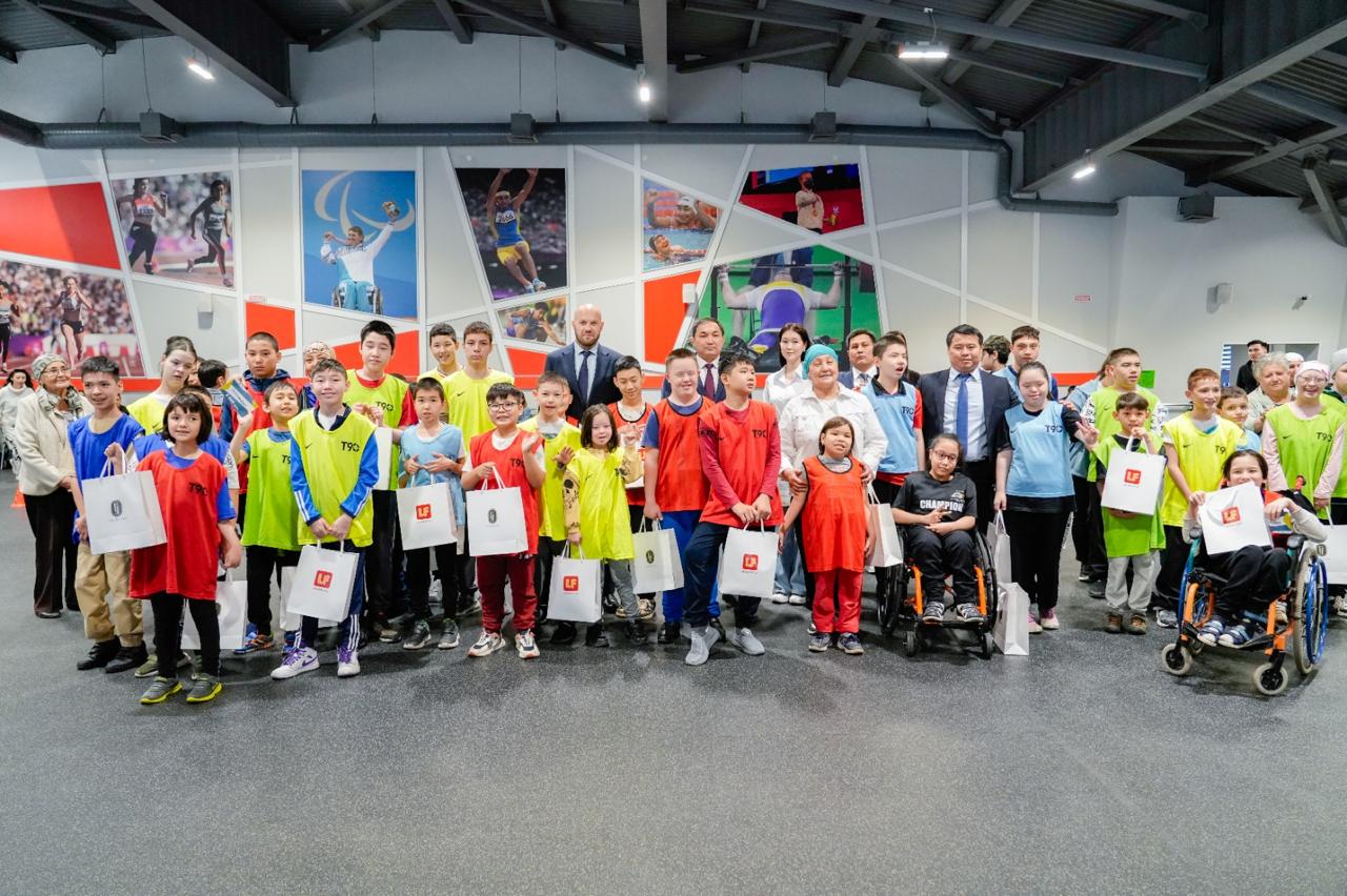 В честь Международного дня защиты детей спортивное мероприятие провели среди особенных ребят в Астане