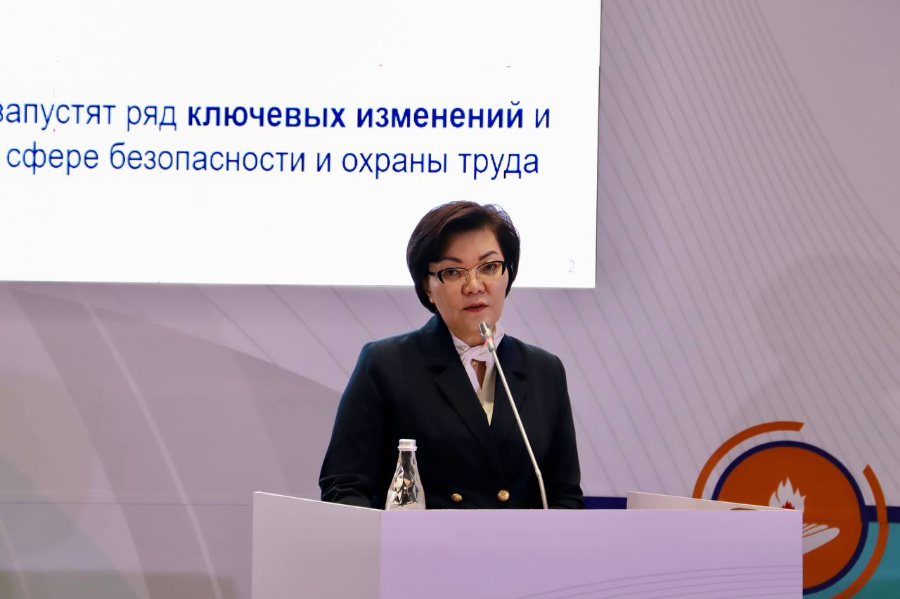 С. Жакупова проинформировала о цифровизации сферы охраны труда в Казахстане