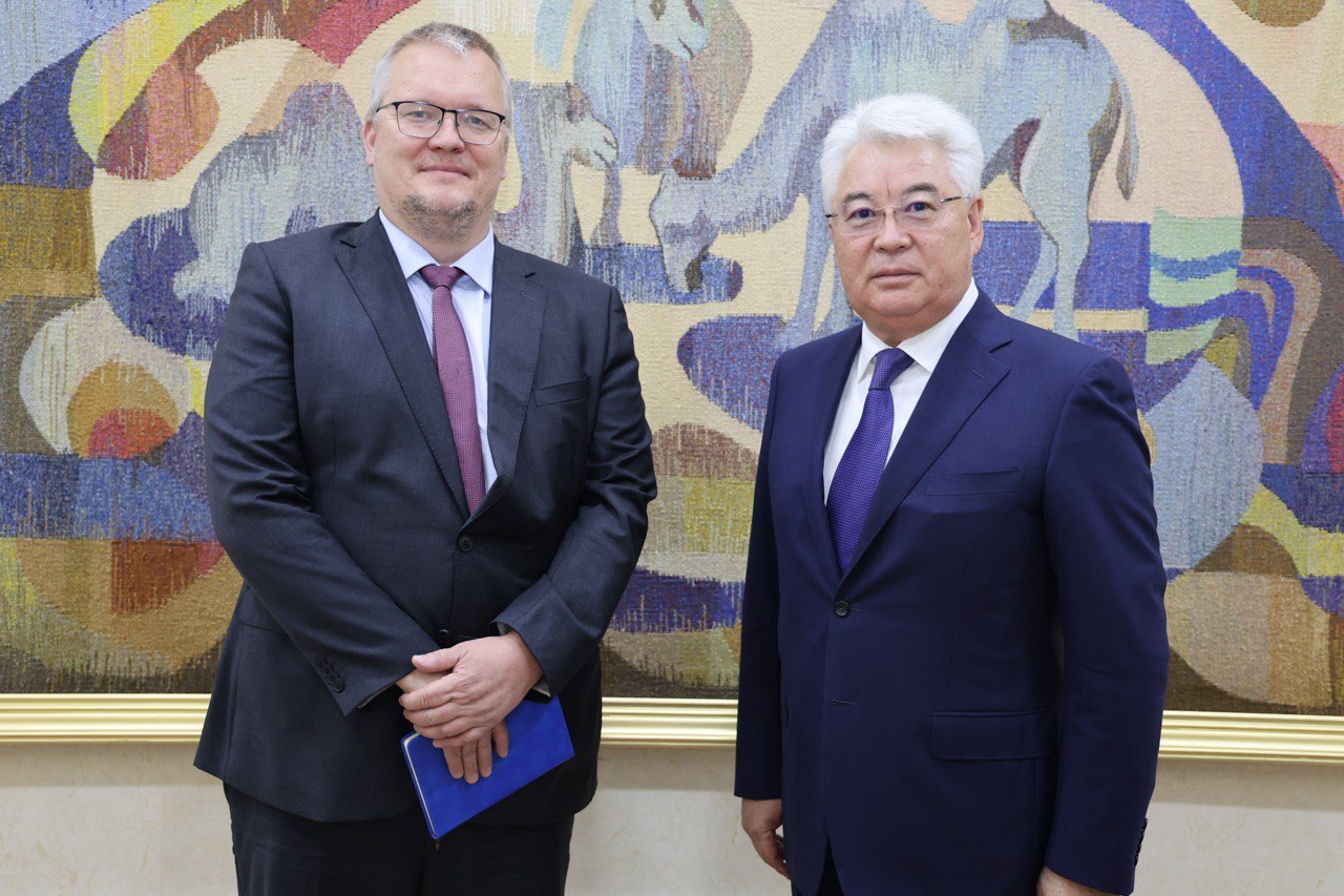 The Meeting with the OSCE Project Coordinator in Uzbekistan Antti Karttunen