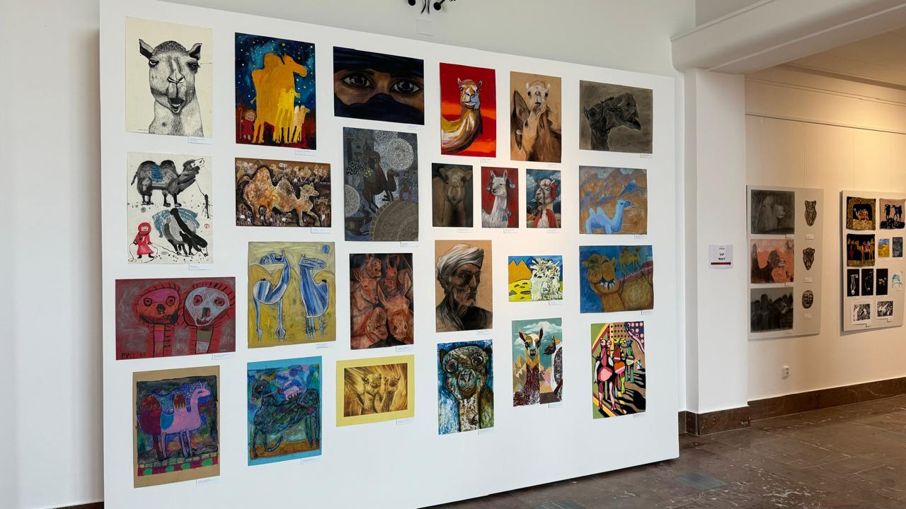 Рисунки казахстанских школьников получили признание в Чехии