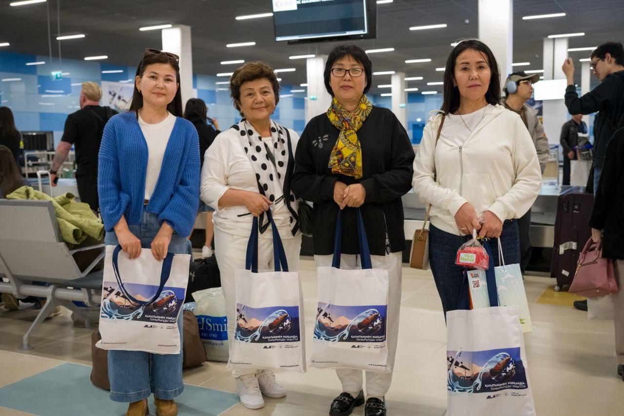Пассажиры первых рейсов, прибывших в новый международный терминал аэропорта Алматы, поделились своими впечатлениями