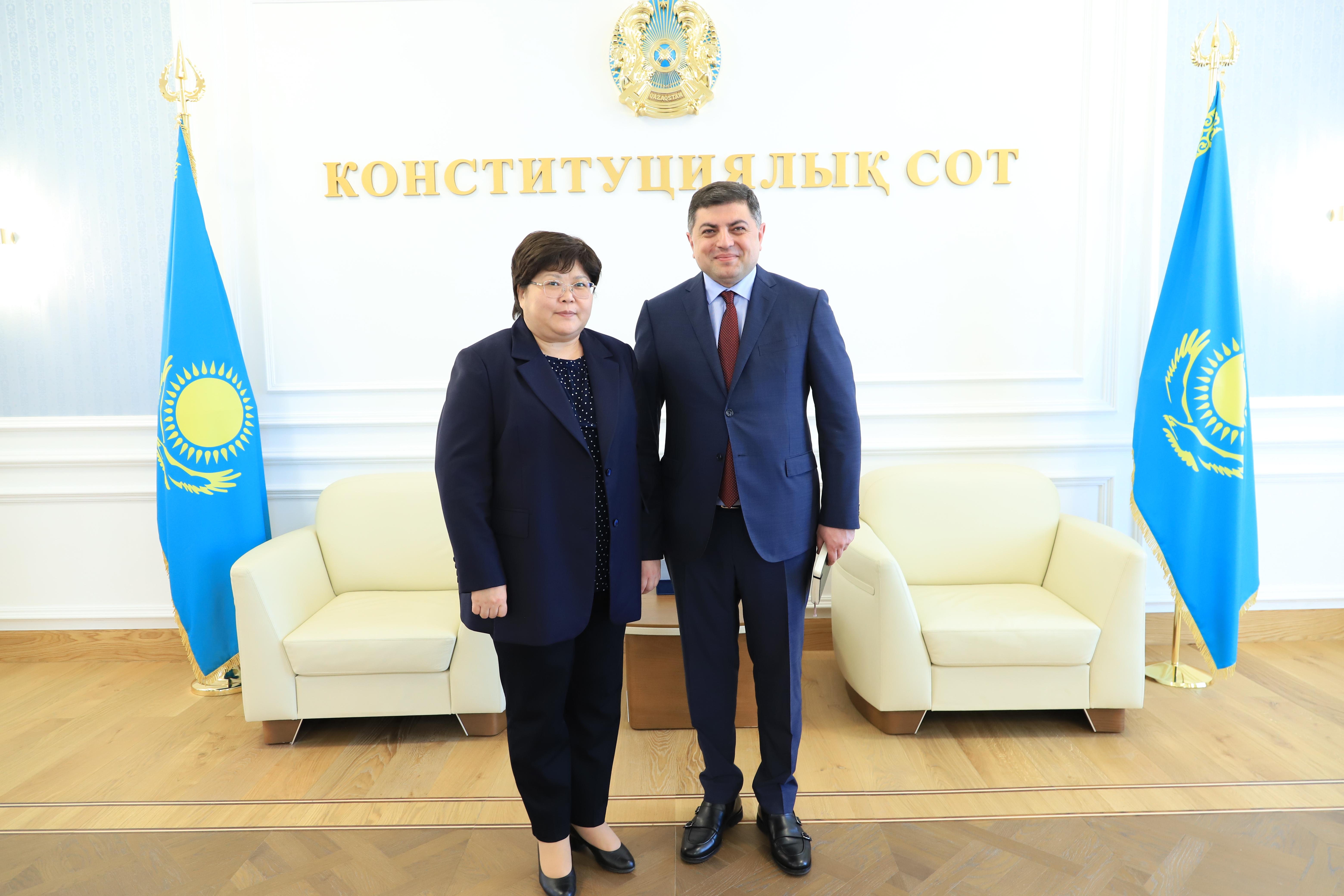 Конституционный Суд с рабочим визитом посетил представитель секретариата Венецианской комиссии