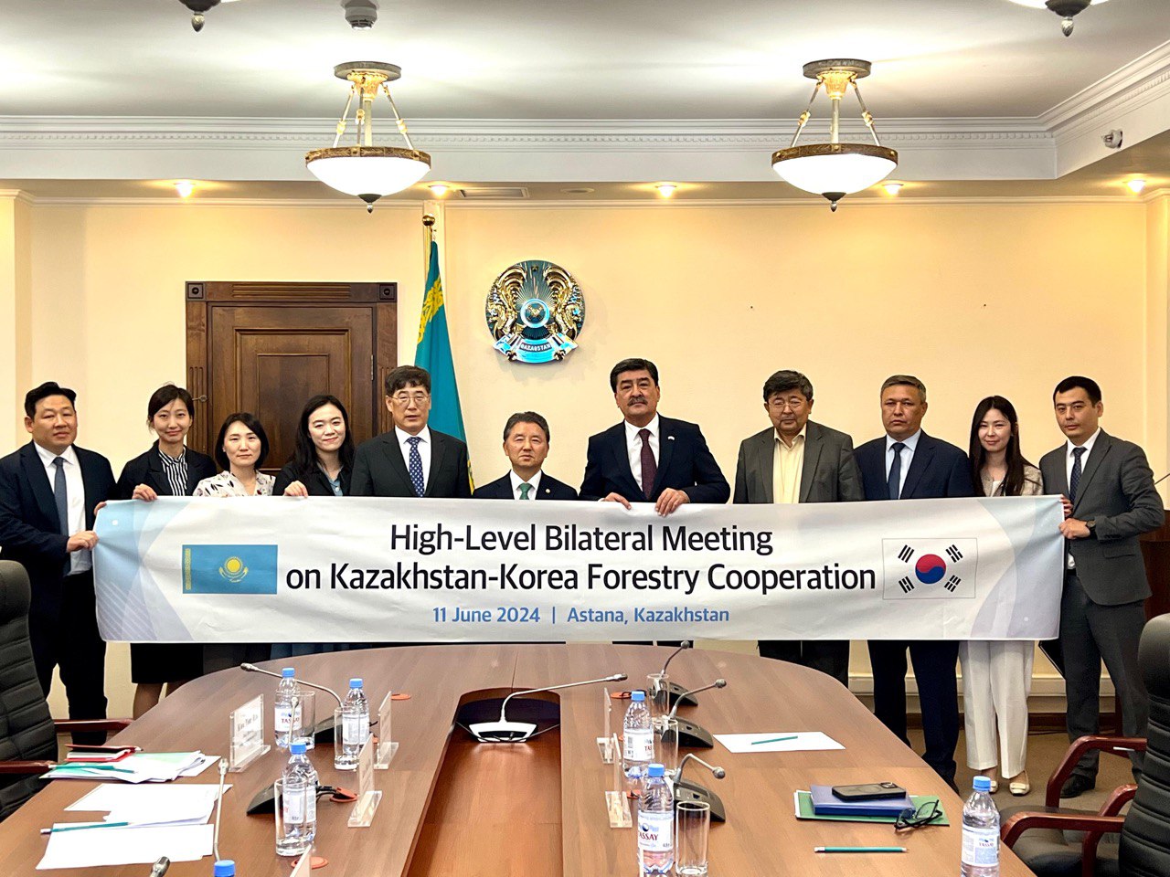 Казахстан и Корея продолжают развивать сотрудничество в области развития лесного хозяйства