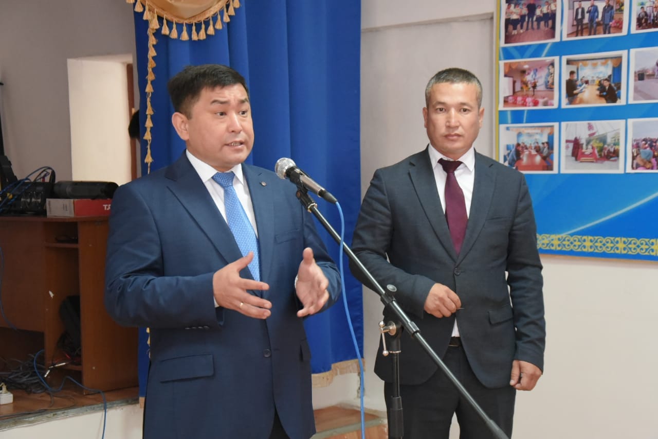 Встречи акима района с населением продолжились в селах Алдашбай ахун, Турмагамбет