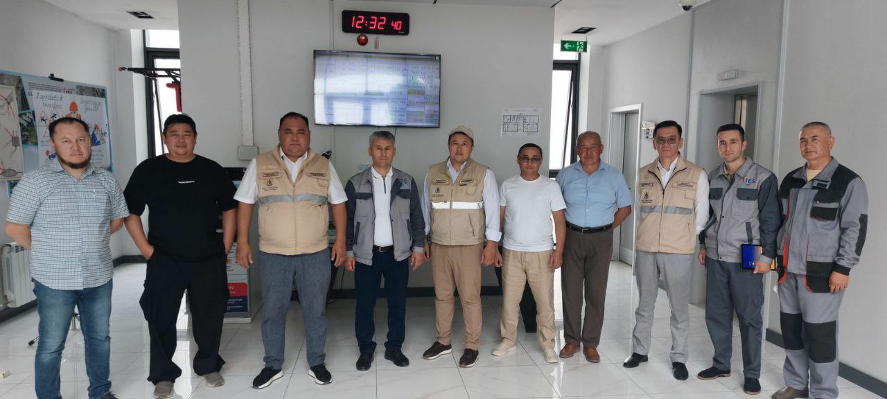 "Түркістан ПМУ" ЖШС компаниясы өкілдерінің "ЖЭС" АҚ (Туракурган ЖЭС, Өзбекстан Республикасы) өндірістік объектілеріне сапары