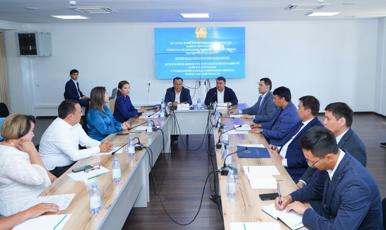 Vice-Minister of Trade and Integration visited enterprises and met with the business community of Turkestan region