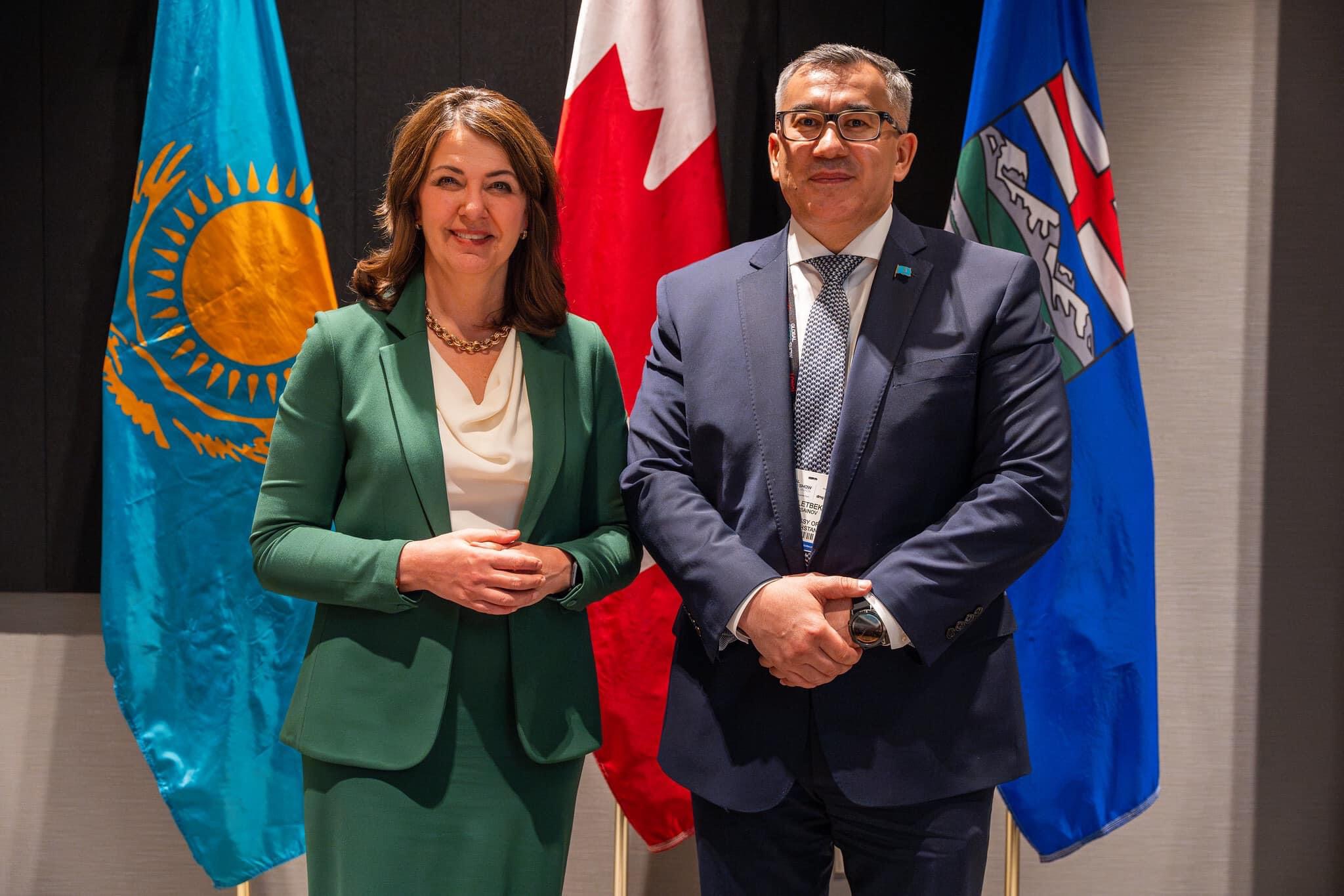 Канадская провинция Альберта заинтересована в укреплении экономических связей с регионами Казахстана