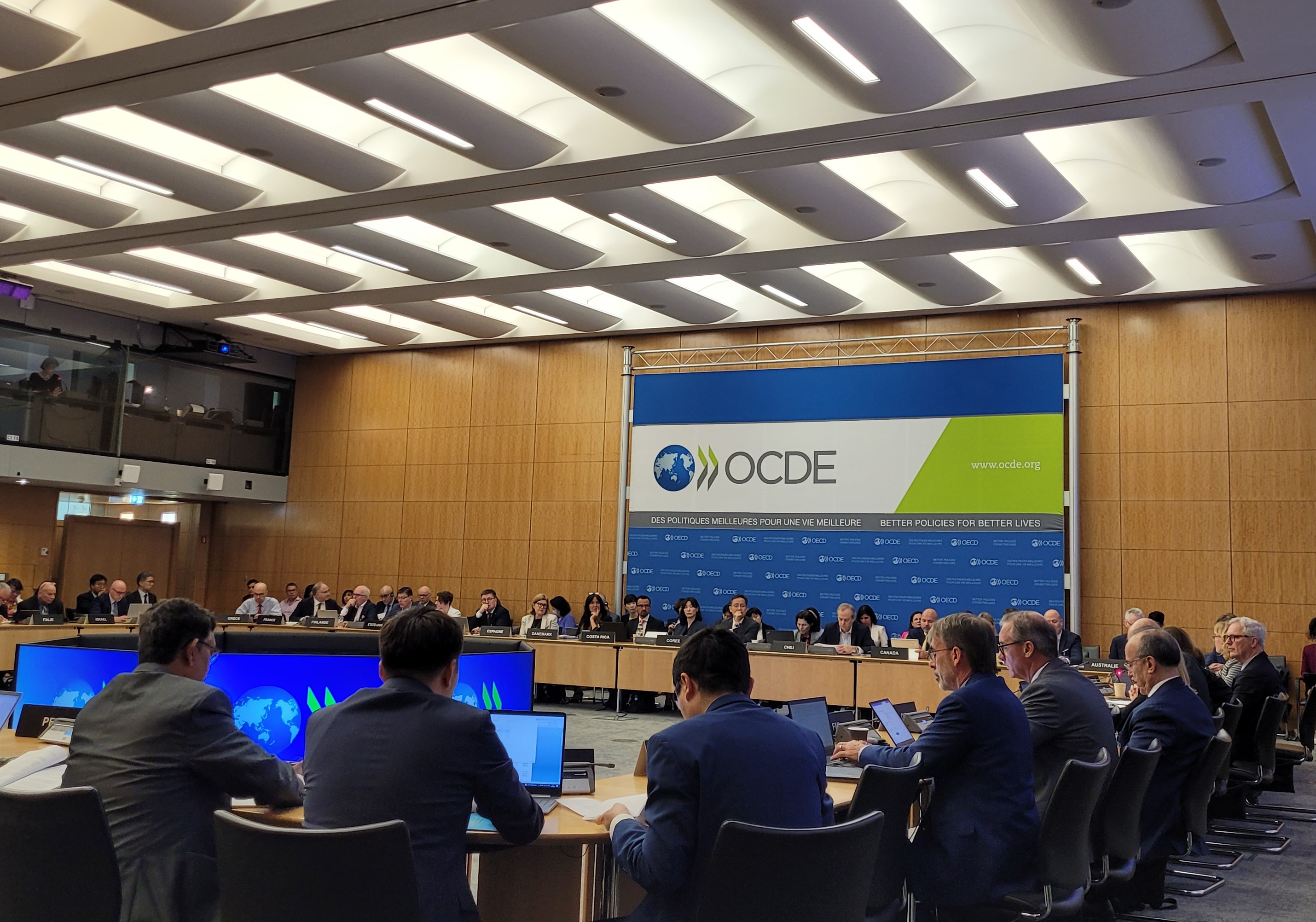 Қазақстан ЭЫДҰ статистика және статистикалық саясат жөніндегі комитетінің отырысына қатысуда