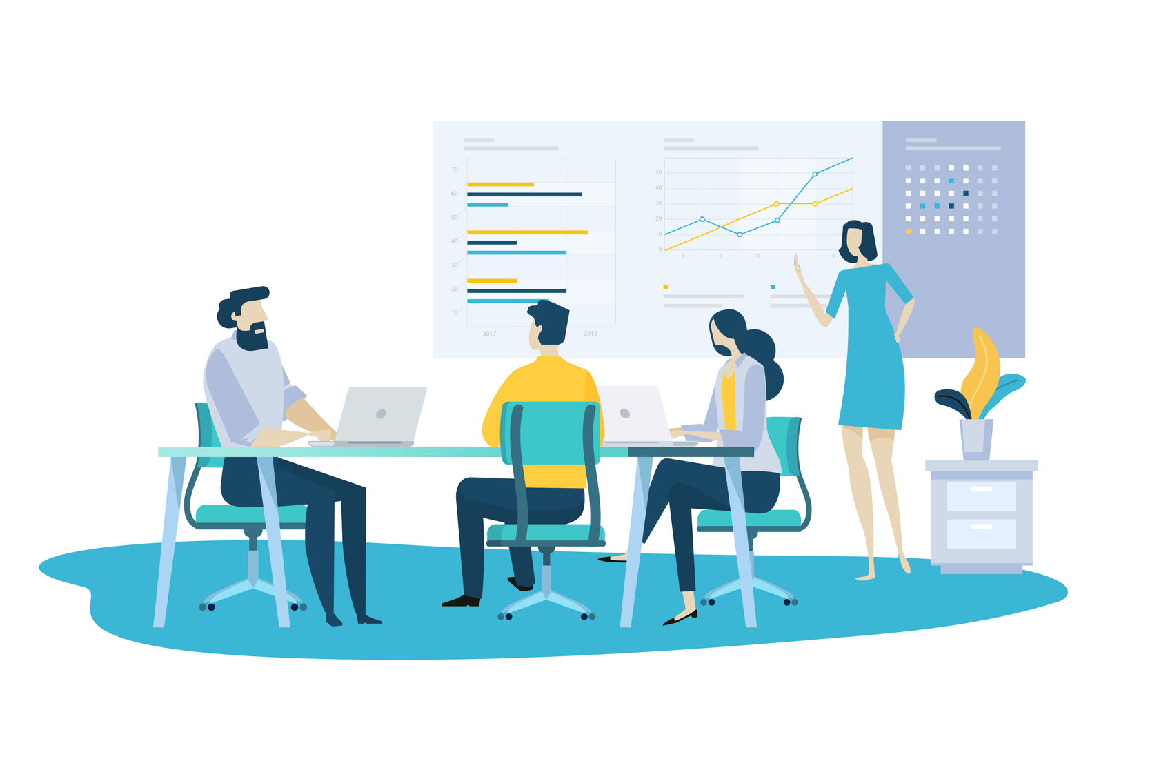 О проведении семинар - совещания с акиматами районов и областными управлениями